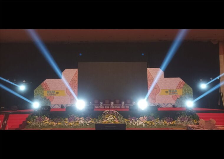 Dekorasi Frame Videotron LED Screen Jogja