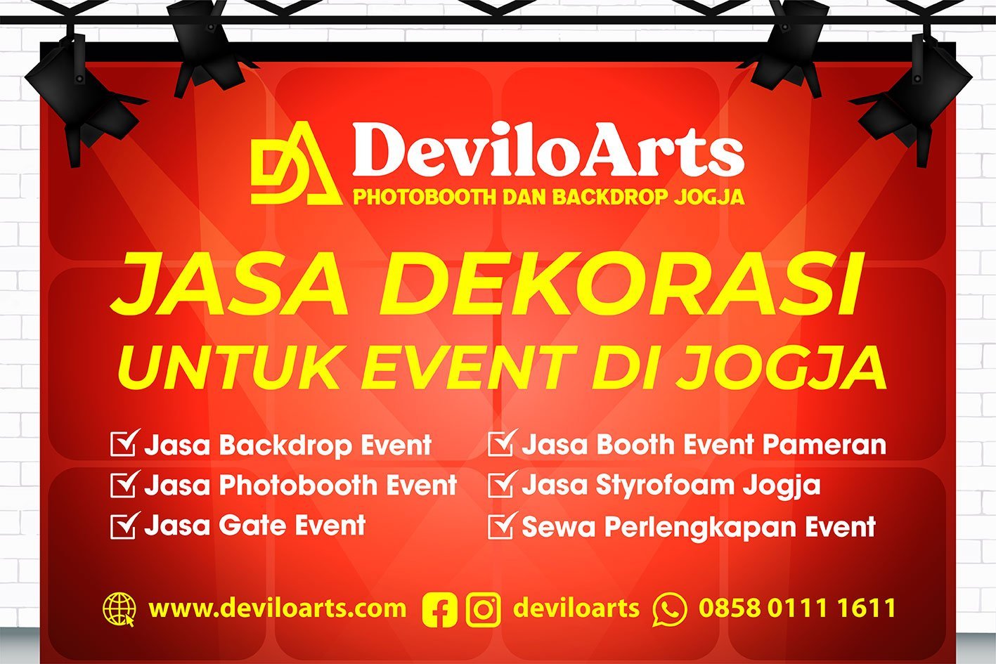 Jasa Backdrop Jogja